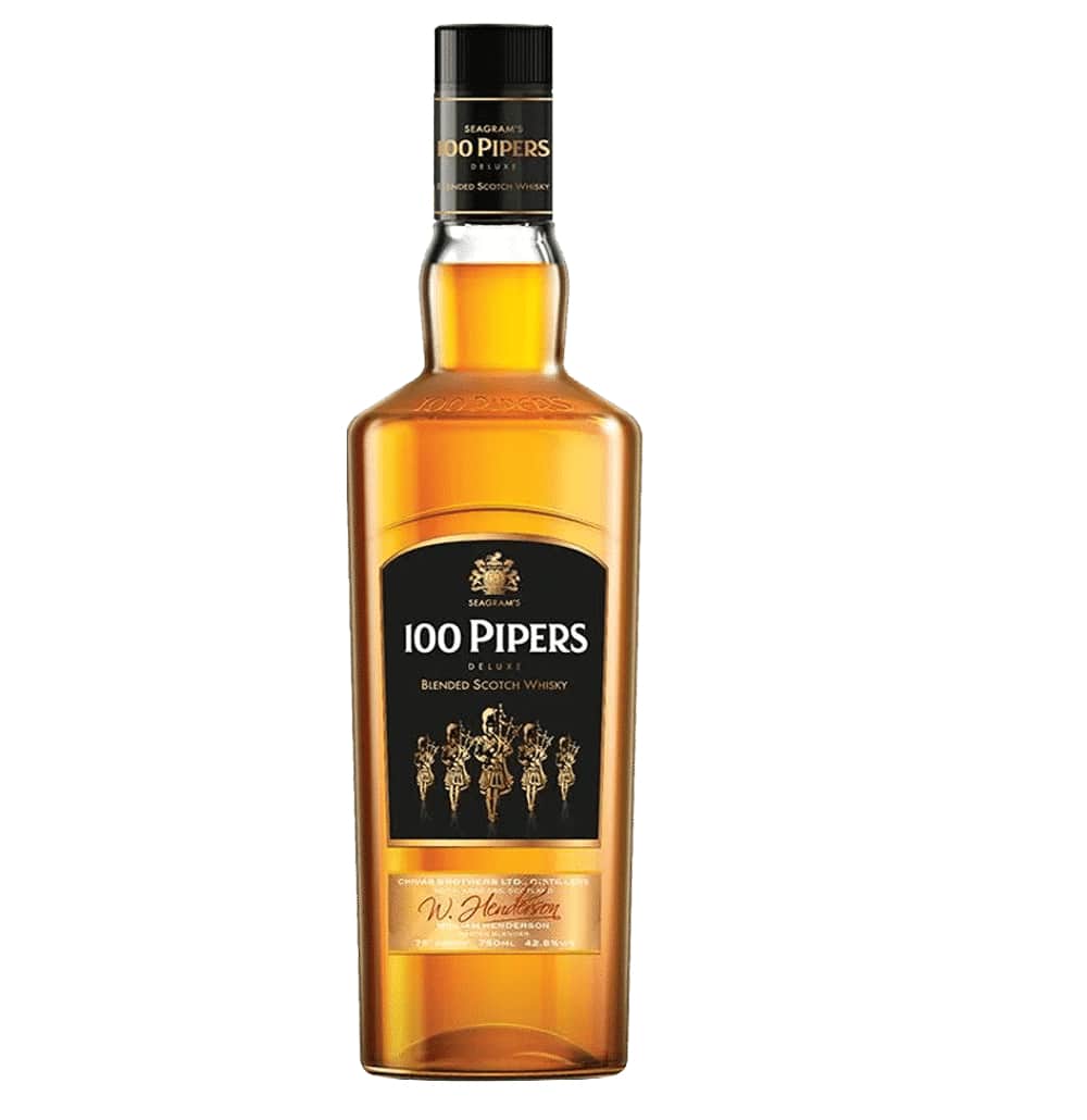 100 Pipers Scotch Whisky 1L - Image 1