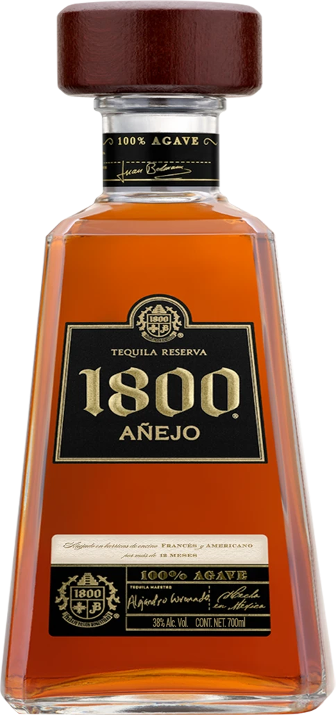 1800-anejo.png 1800 Añejo Tequila 70cl - Image 1