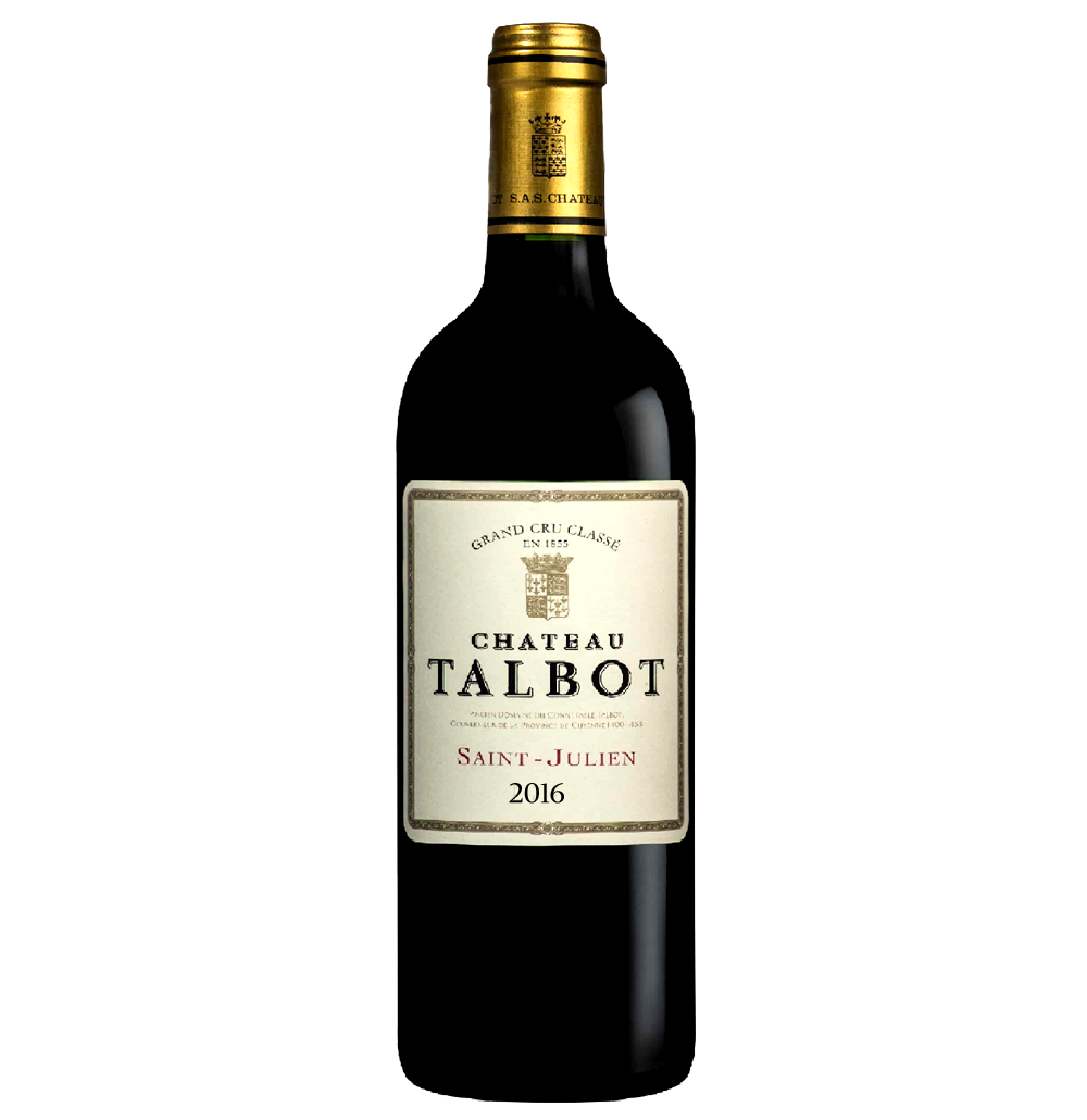Château Talbot, Saint-Julien 2016 75cl - Image 1