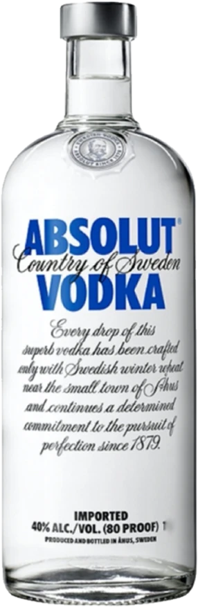 Absolut Blue Vodka 1.75Ltr - Image 1