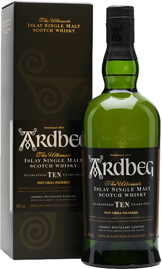AEDBEG-10.png Ardbeg 10 Year Old 70cl - Image 1