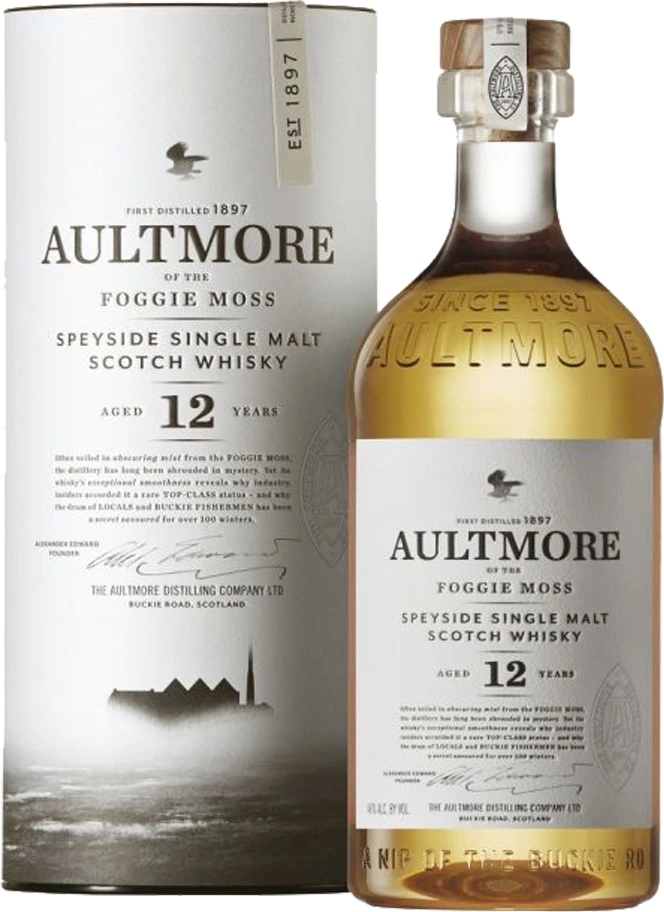 Aultmore 12 Year Old Whisky 70cl - Image 1