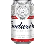 Budweiser Beer Can 35.5cl (1 Can )