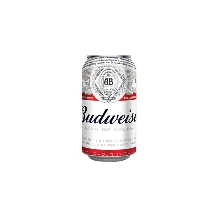 Budweiser Beer Can 35.5cl (Case of 24) - Image 1