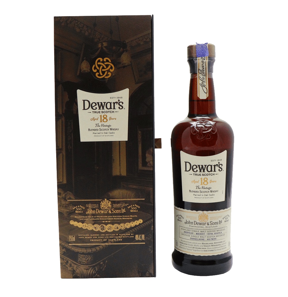 Dewars-18.png Dewar's 18 Year Old 1L - Image 1