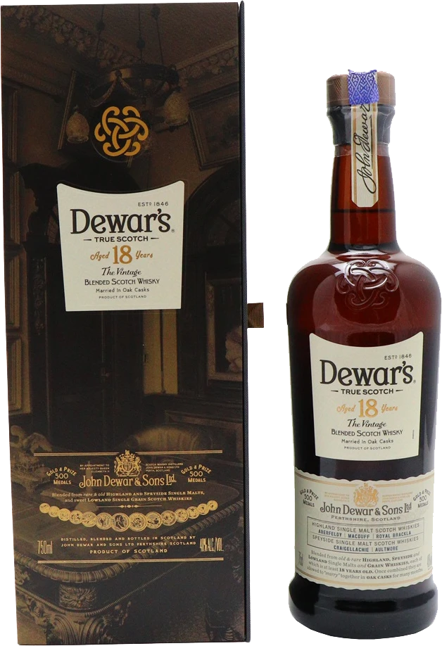 Dewars-18.png Dewar's 18 Year Old 1L - Image 1