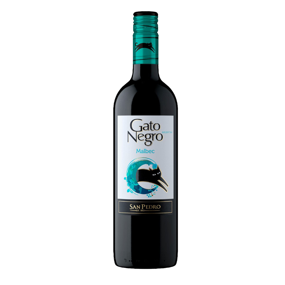 GATO-MALBEC.png Gato Negro Malbec Wine 75cl - Image 1