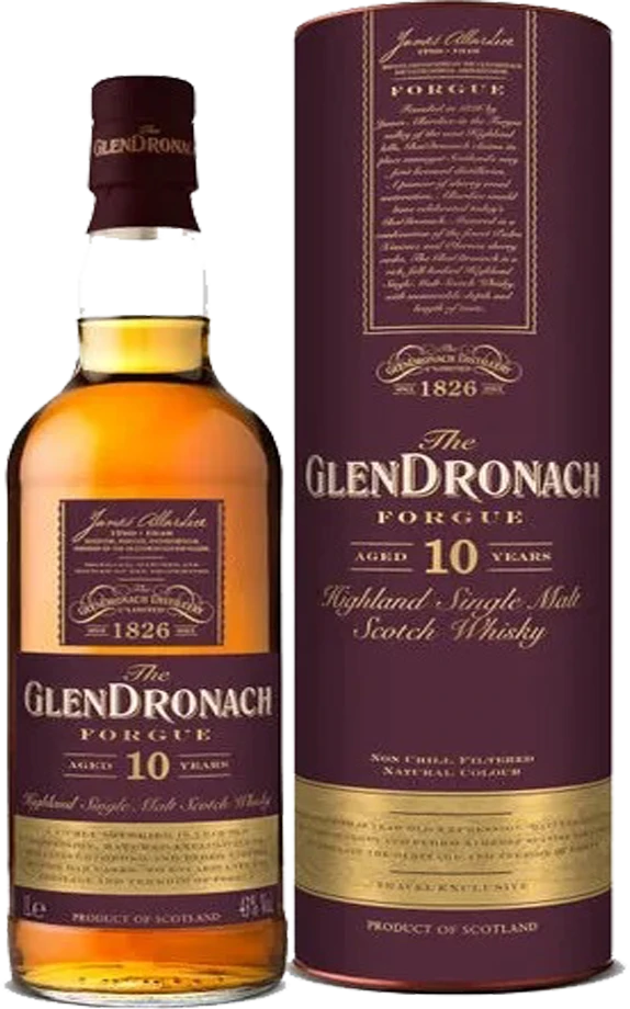 Glendronach-10.png GlenDronach 10 Year Old 1L - Image 1