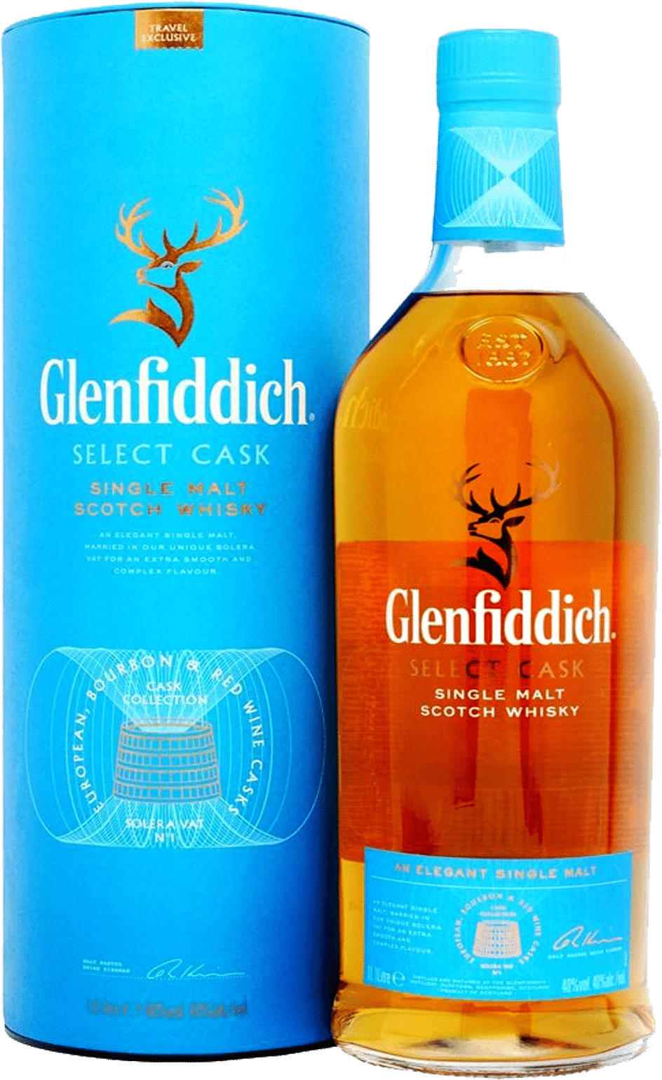 Glenfidich-select-cask.png Glenfiddich Select Cask 1L - Image 1