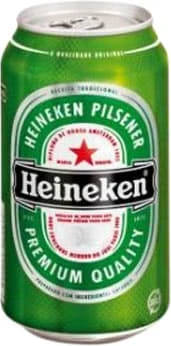 Heineken Beer Can 330ml (Case of 24) - Image 1