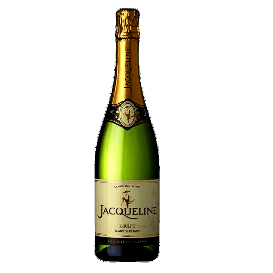 JACQUELINE.png Jacqueline Brut Blanc De Blanc Sparkling 75cl - Image 1