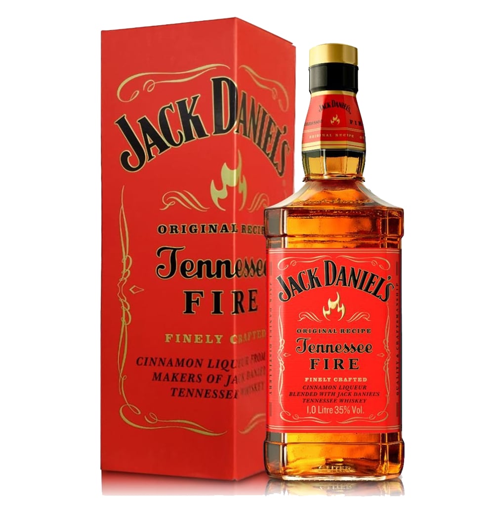 JD-fire.png Jack Daniel's Fire Whisky 1L - Image 1