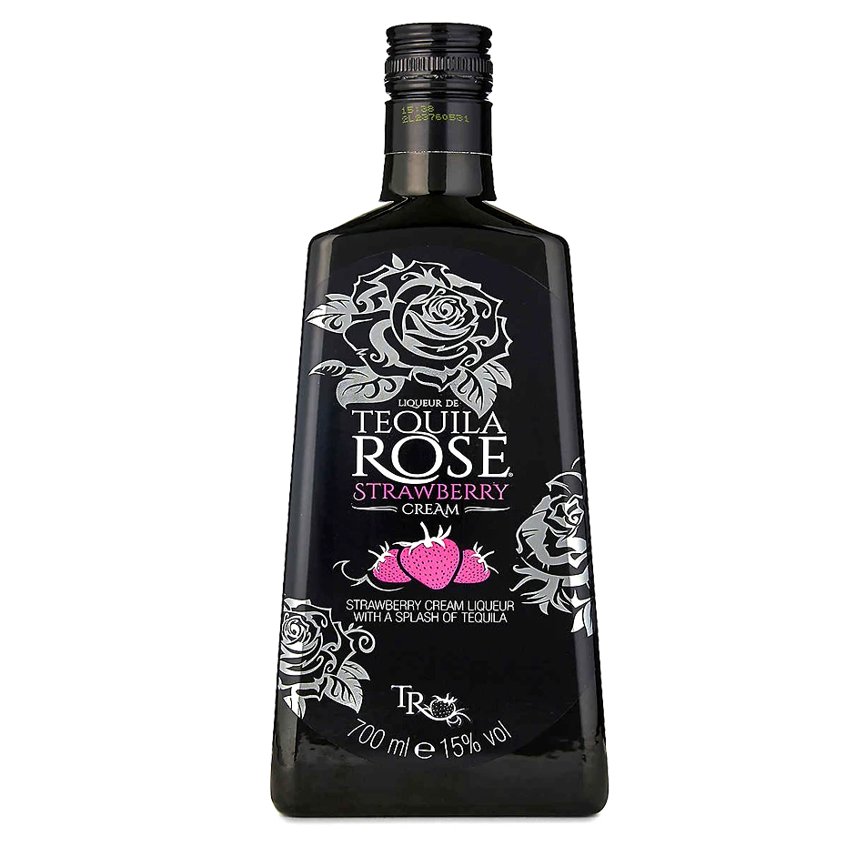 ROSE-TEQUILS.png Tequila Rose Strawberry Cream 70cl - Image 1