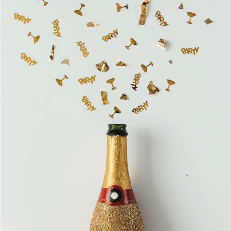 Bottle of champagne
