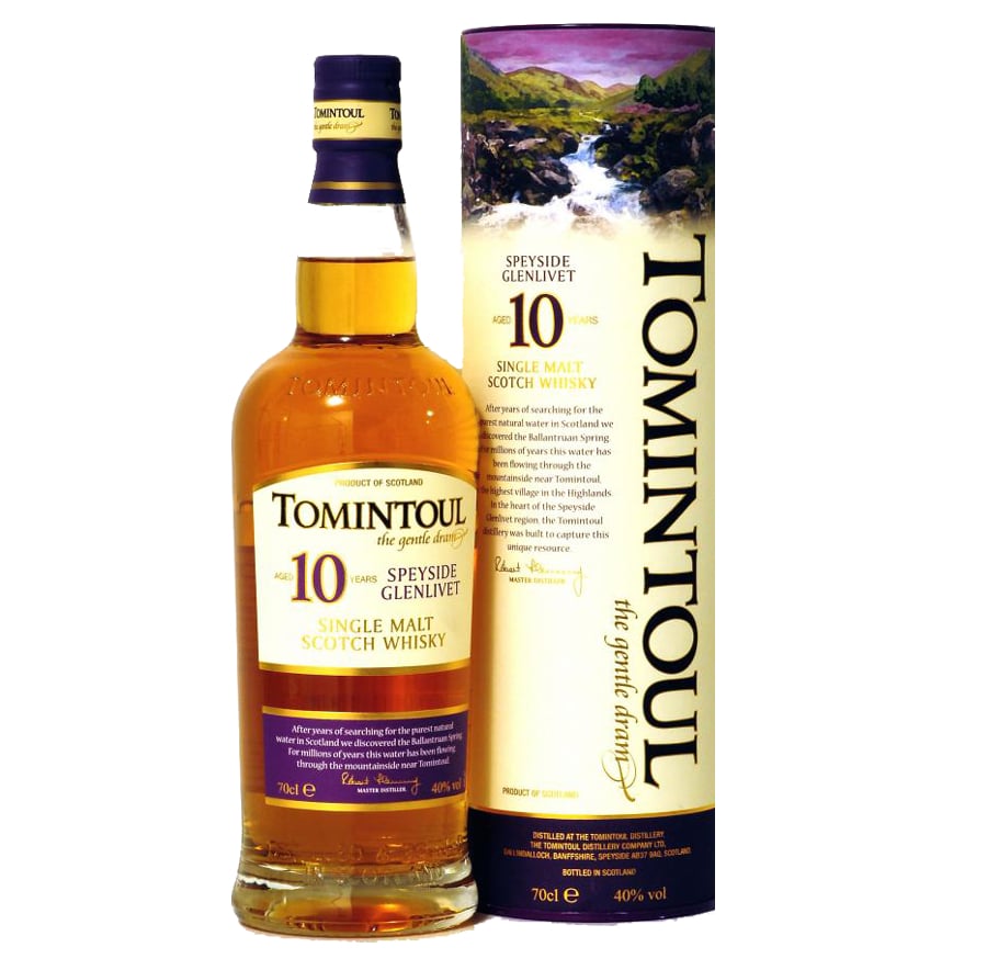 TominToul 10 Year Old 70cl - Image 1