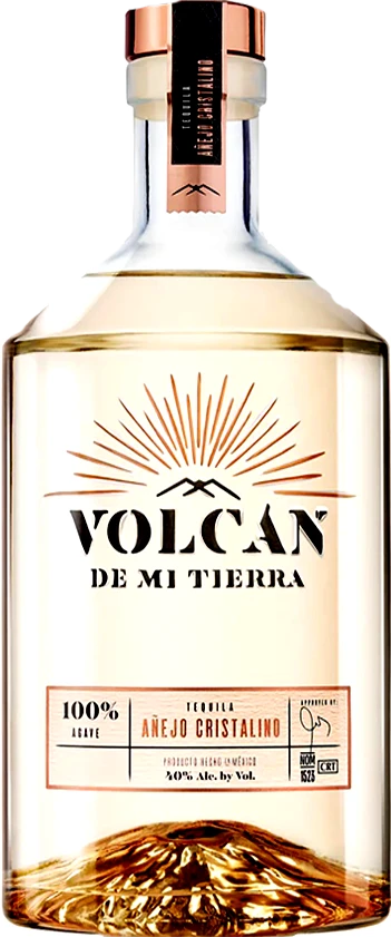 VOLCAN-ANEJO.png Volcan De Mi Anejo Cristalino Tequila 70cl - Image 1