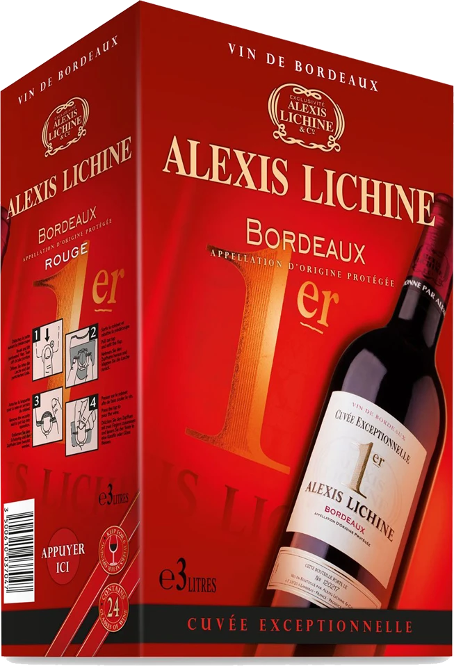 alexis.png Alexis Lichine Bordeaux 3Ltr - Image 1