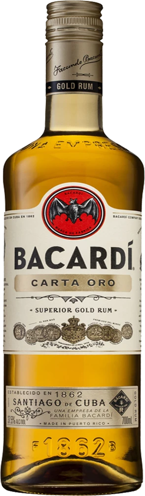 Bacardi Oro Gold Rum 1L - Image 1
