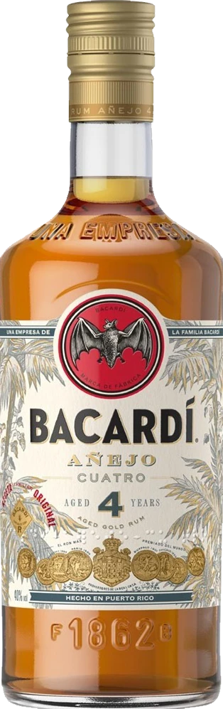 Bacardi Anejo Rum 4 Year Old 75cl - Image 1