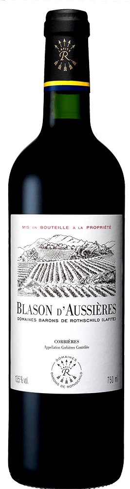 blason.png Barons de Rothschild Lafite Blason d'Aussières 75cl - Image 1