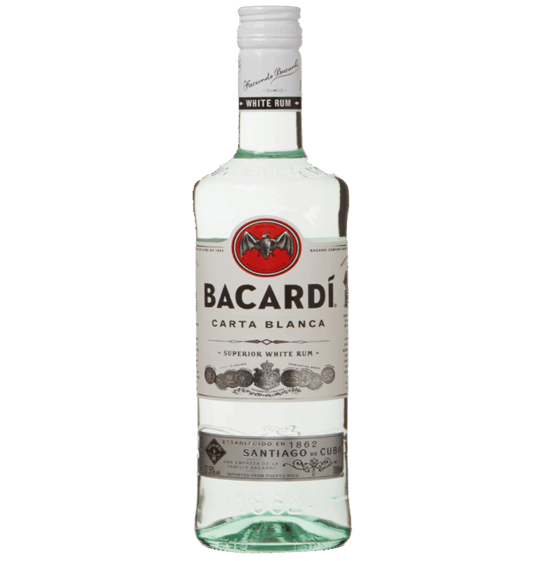 Bacardi Carta Blanca White Rum 1L - Image 1