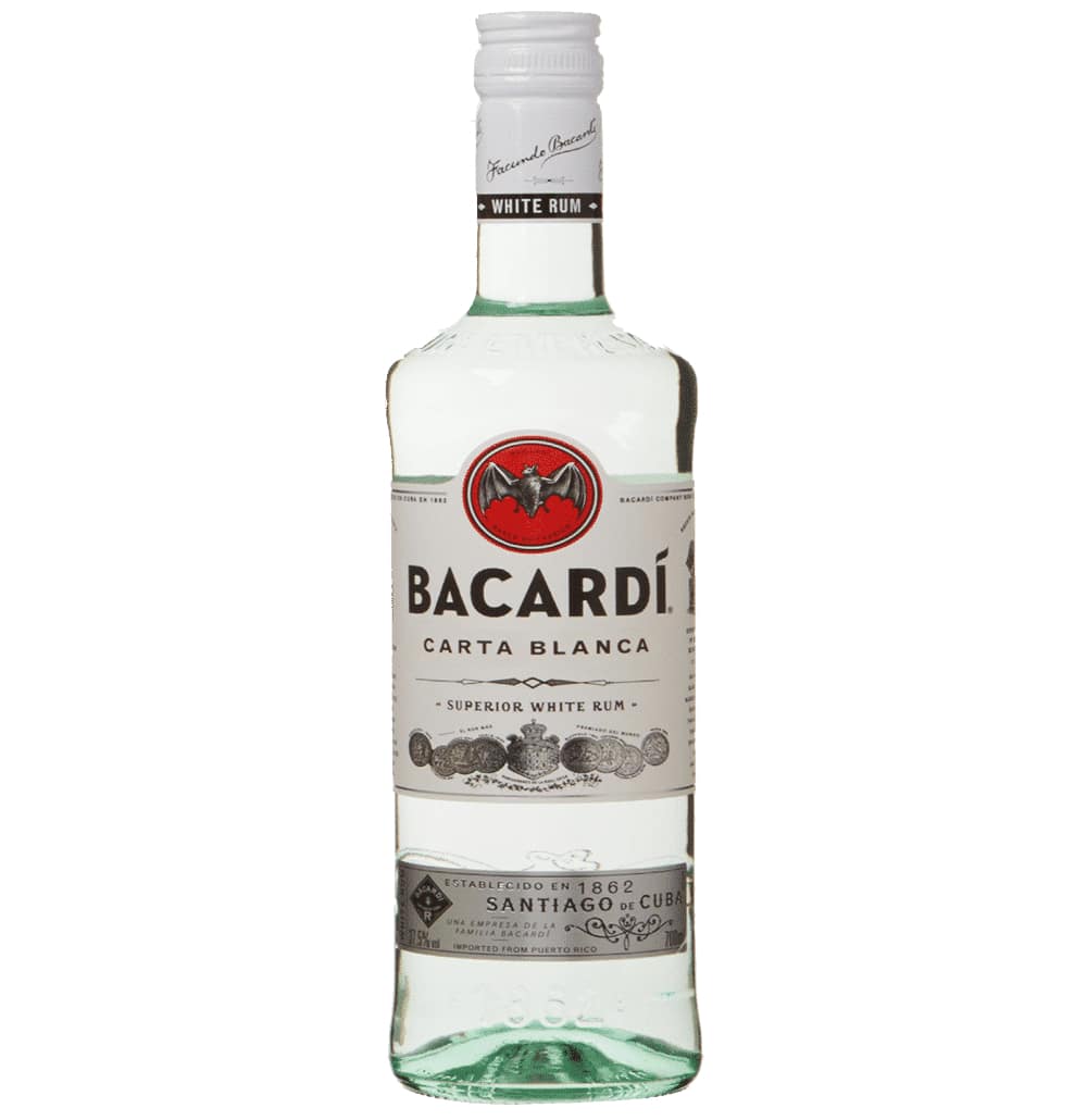 Bacardi Carta Blanca White Rum 1L - Image 1