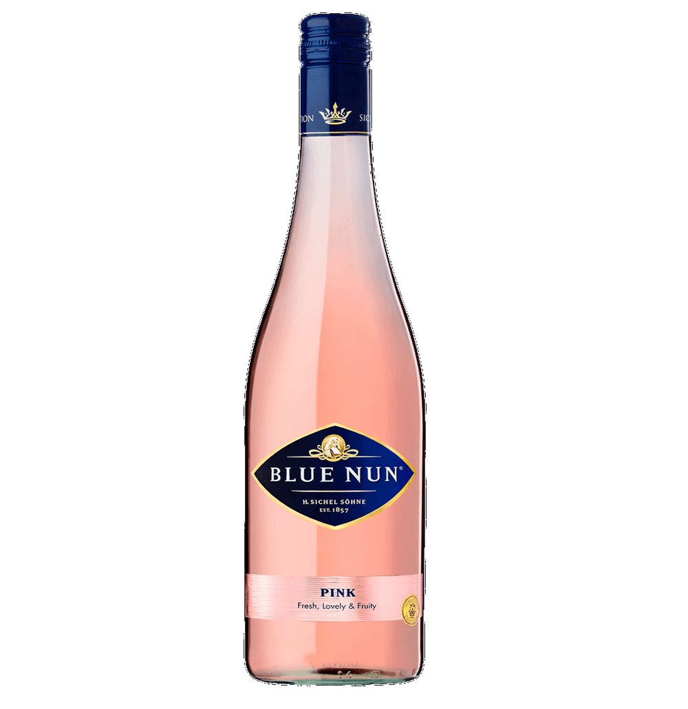 blue-nun-1.png Blue Nun Pink Rosé 75cl - Image 1