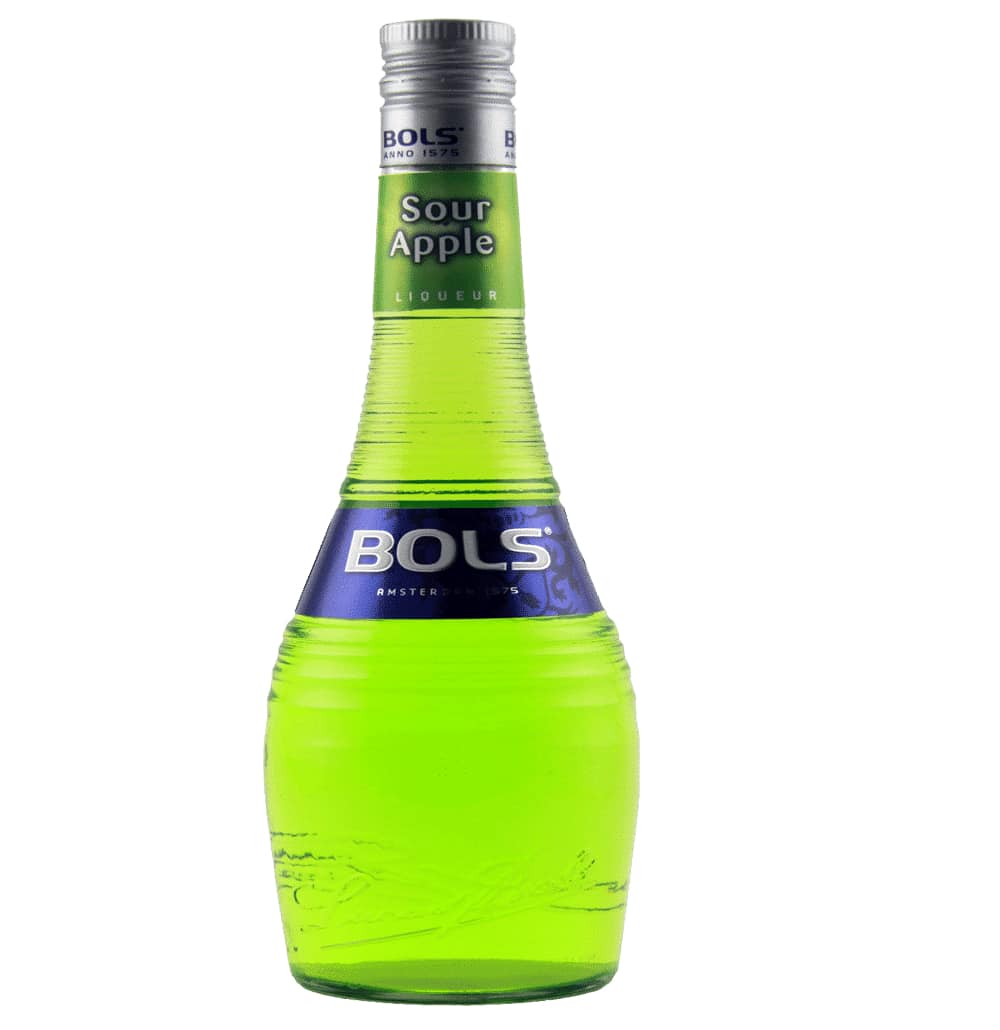bols-ap.png Bols Sour Apple Liqueur 1L - Image 1