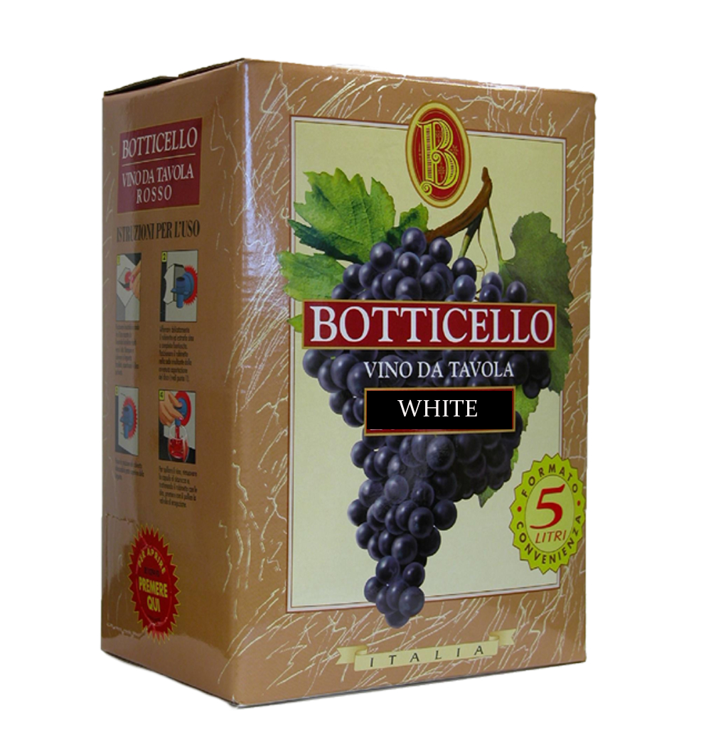 Botticello White Wine 5Ltr - Image 1