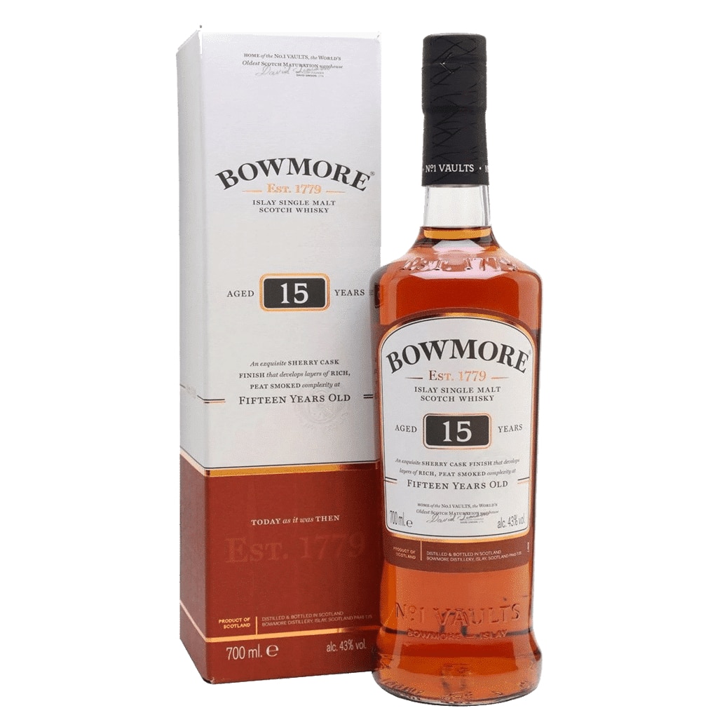 bowmore-15.png Bowmore 15 Year Old 70cl - Image 1
