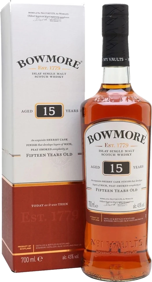 Bowmore Darkest 15 Year Old 70cl - Image 1