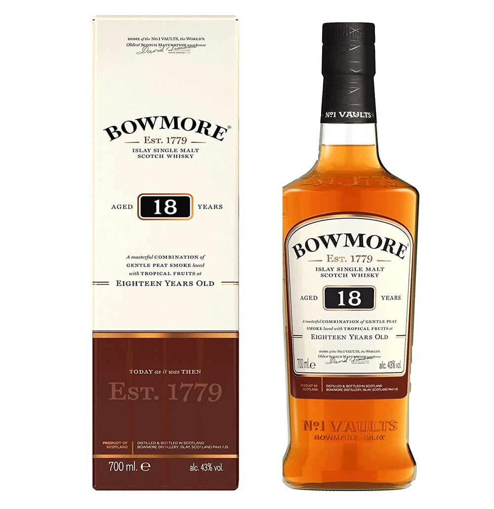 bowmore-18.png Bowmore 18 Year Old 70cl - Image 1