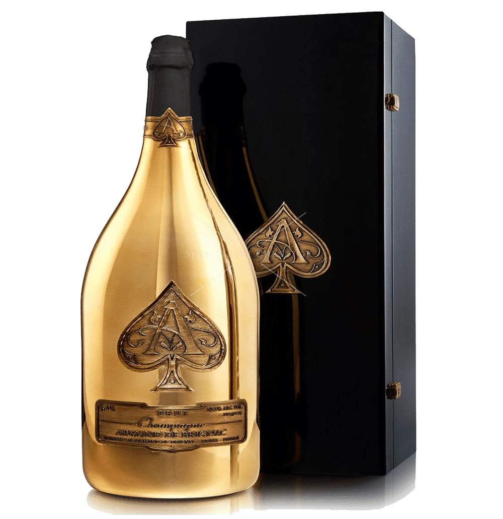 brut-ggold.png Armand de Brignac Brut Gold, Champagne 75cl - Image 1