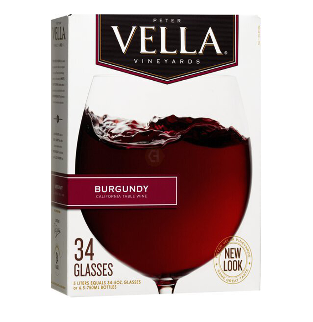 burgundy.png Peter Vella Burgundy 5Ltr - Image 1
