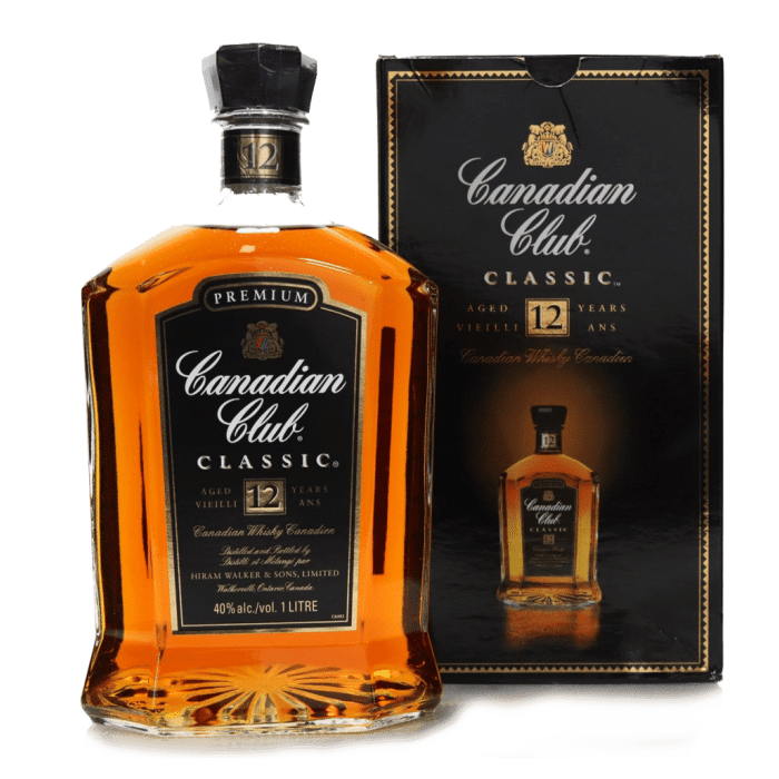 Canadian Club Classic 12 Year Old 1L - Image 1