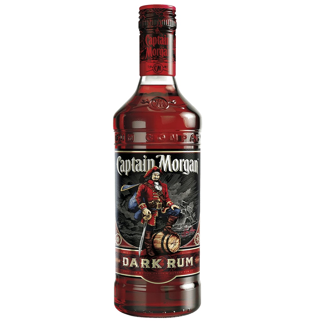 Captain Morgan Dark Rum 1L - Image 1