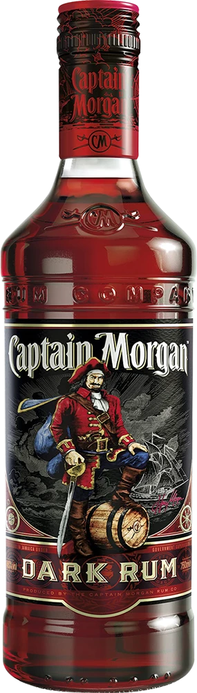 Captain Morgan Dark Rum 1L - Image 1