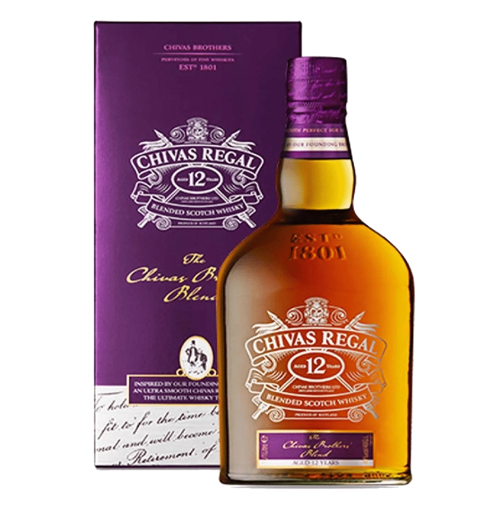 chhivas-12-bro-blend.png Chivas Regal 12 Year Old Brothers' Blend 1L - Image 1