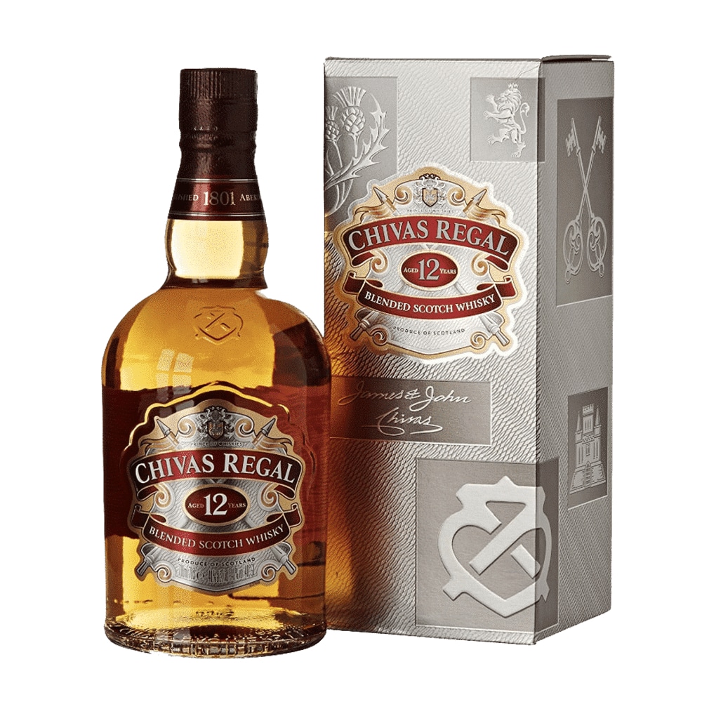 chivas-12-50cl.png Chivas Regal 12 Year Old Whisky 50cl - Image 1