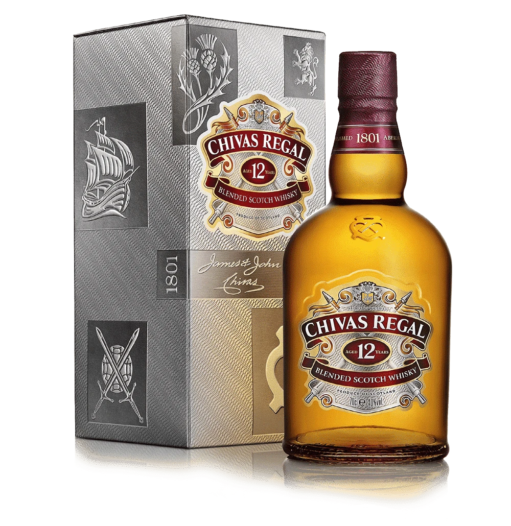 Chivas Regal 12 Year Old Whisky 75cl - Image 1