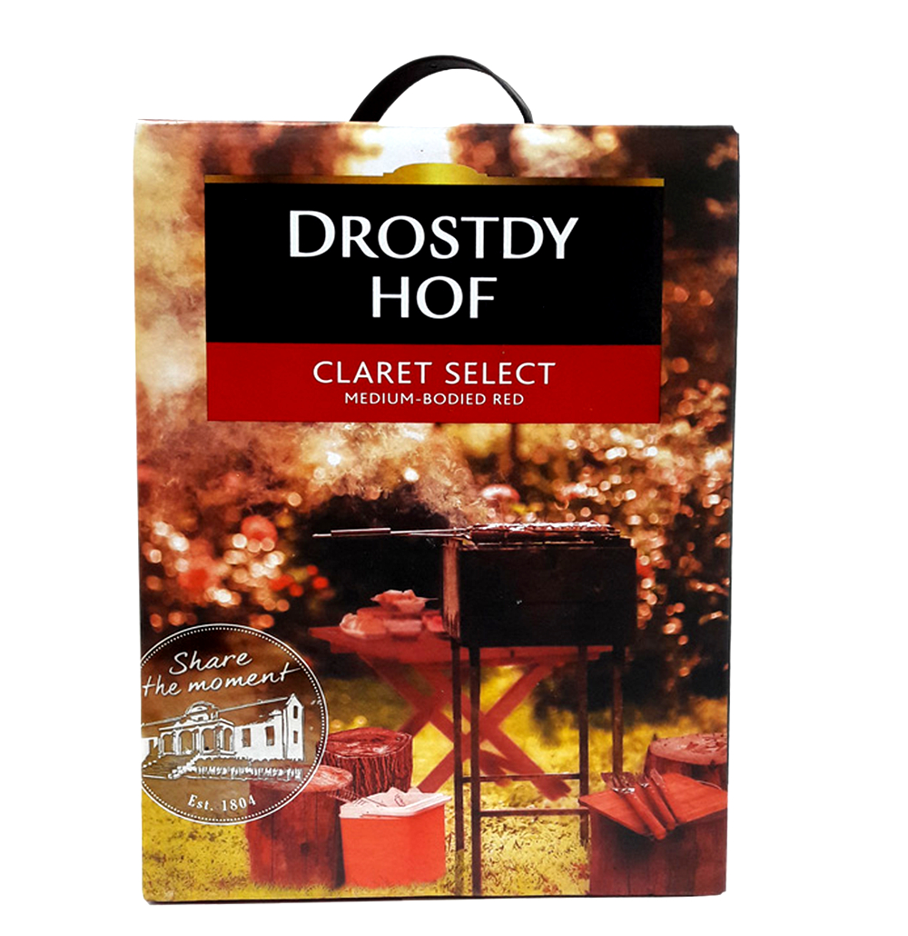 claret-sel.png Drostdy Hof Claret Select 3Ltr - Image 1