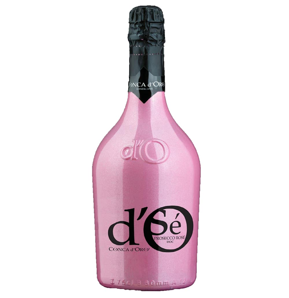 conca-rose.png Conca d'Oro Prosecco Rosé Millesimato Brut 75cl - Image 1
