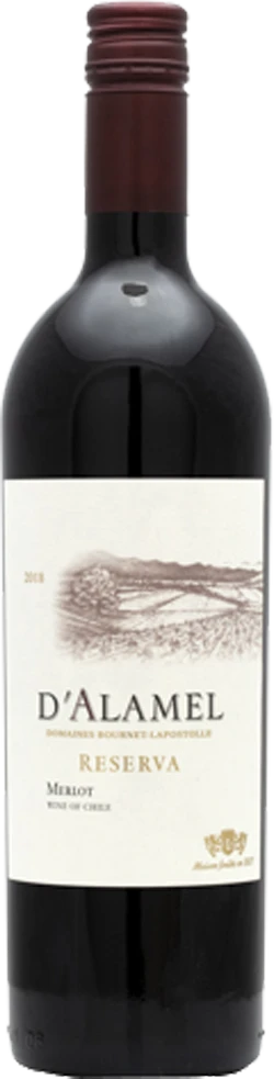 D'Alamel Lapostolle Merlot 75cl - Image 1