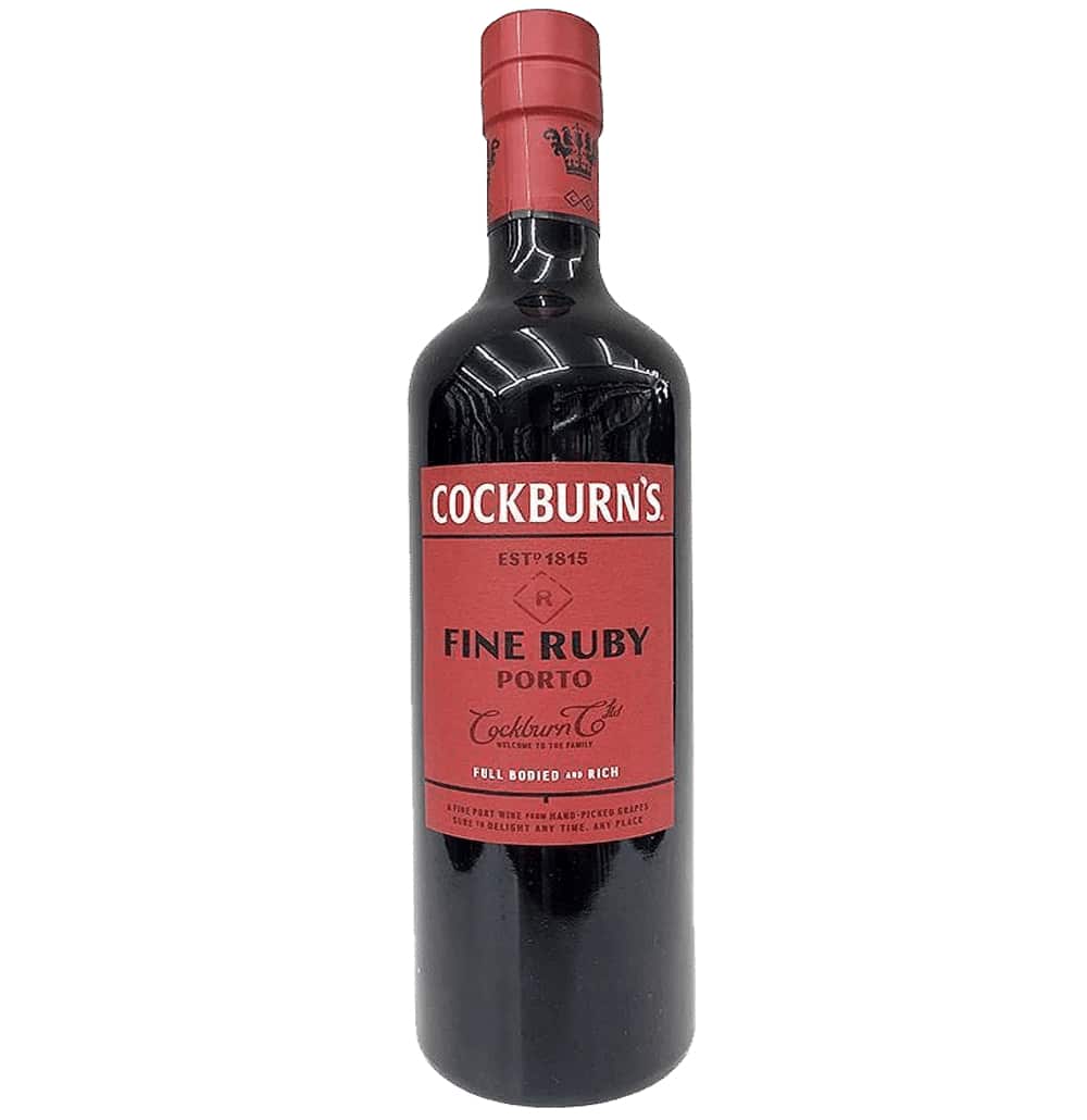 fine-ruby.png Cockburn's Fine Ruby Port 1L - Image 1