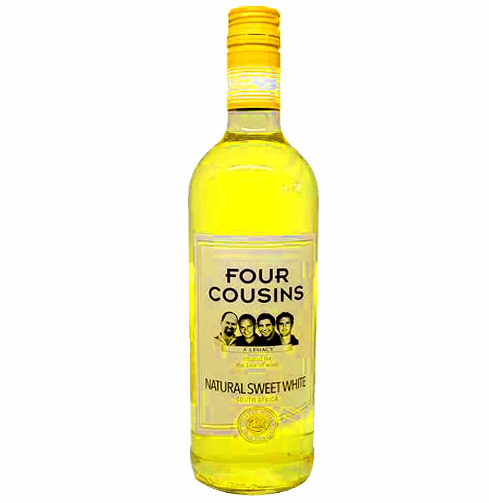 Four Cousins Natural Sweet White 75cl - Image 1