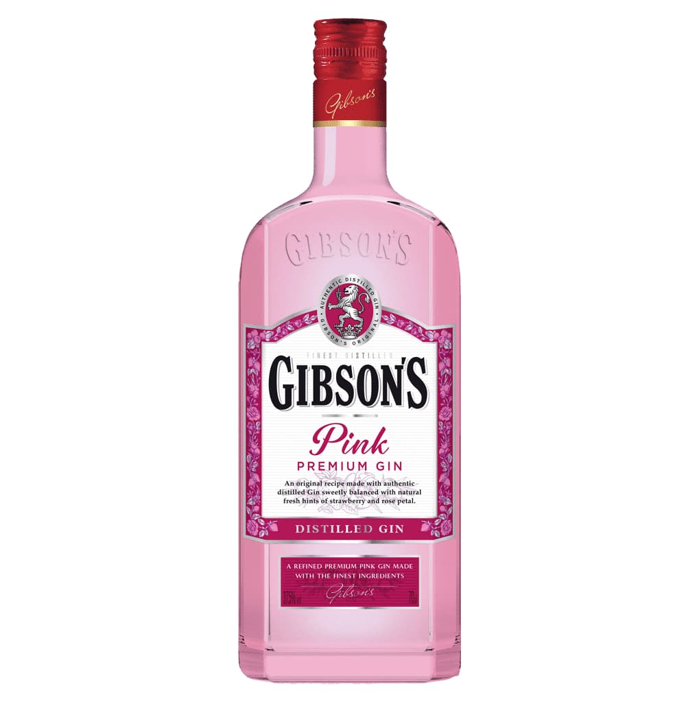Gibson's Pink Gin 1L - Image 1
