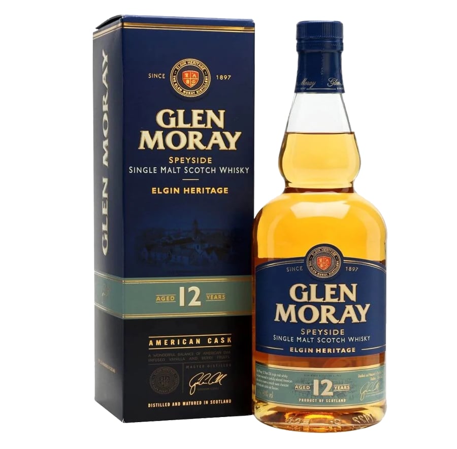 Glen Moray 12 Year Old 70cl - Image 1