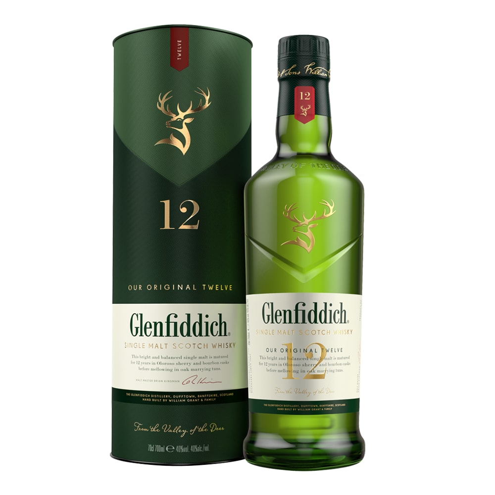 Glenfiddich 12 Year Old 1L - Image 1