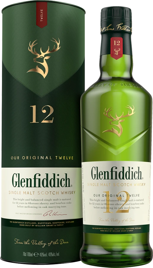 Glenfiddich 12 Year Old 1L - Image 1