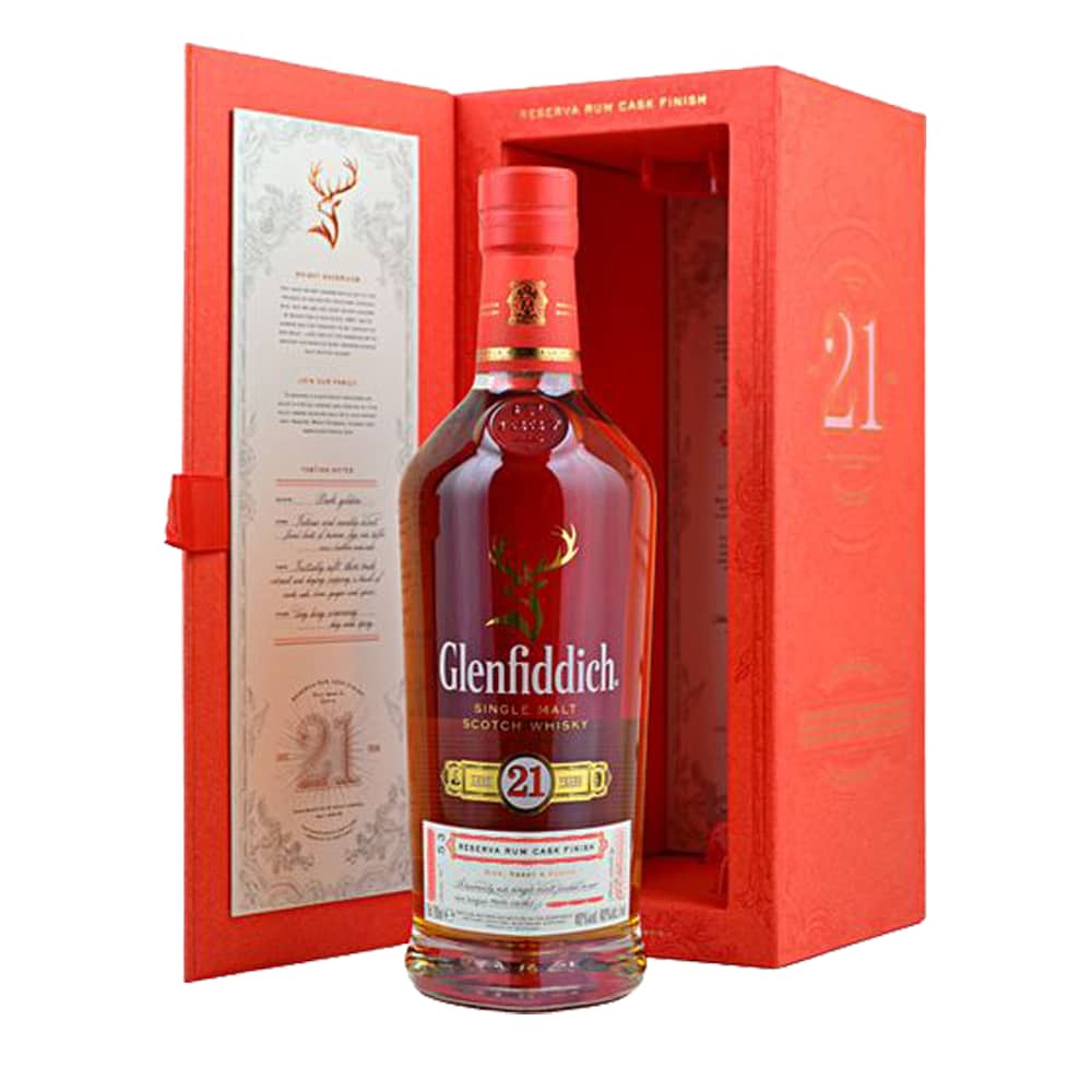 Glenfiddich 21 Year Old Gran Reserva 70cl - Rum Cask Finish - Image 1